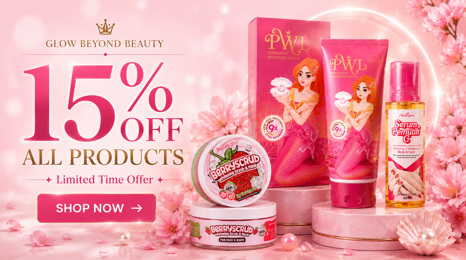 15% Off All Products